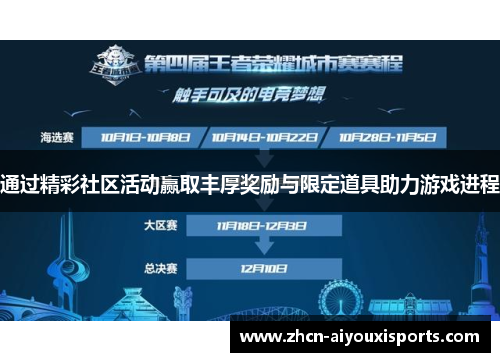 通过精彩社区活动赢取丰厚奖励与限定道具助力游戏进程